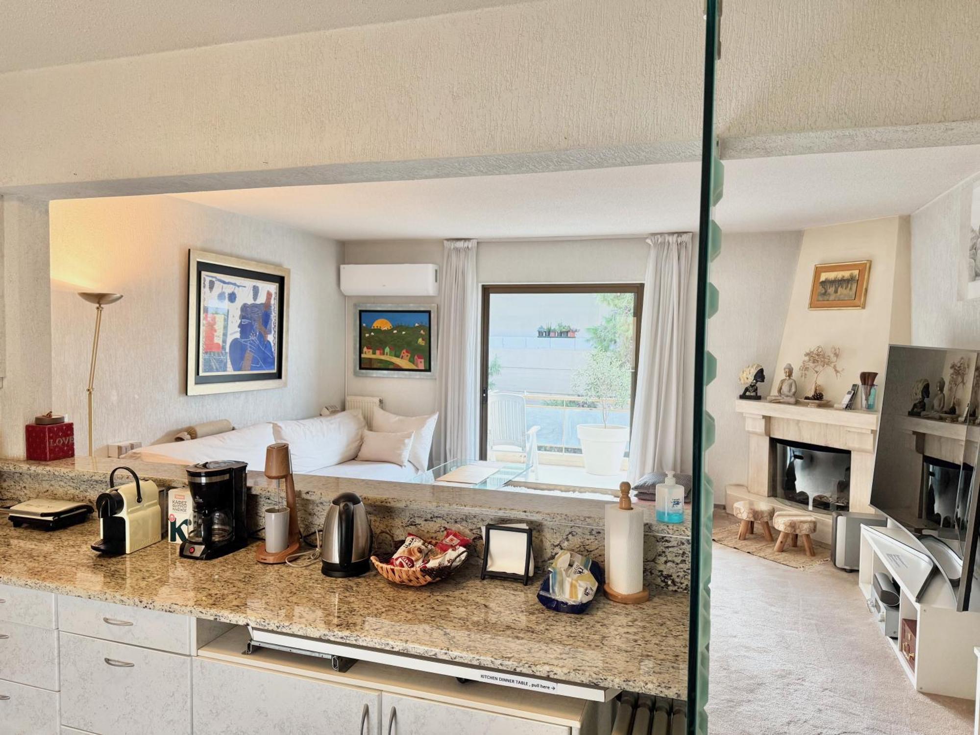 Villasonboard 2 Bed Condo Beach Seaview Greek Riviera Vouliagmeni Атина Екстериор снимка